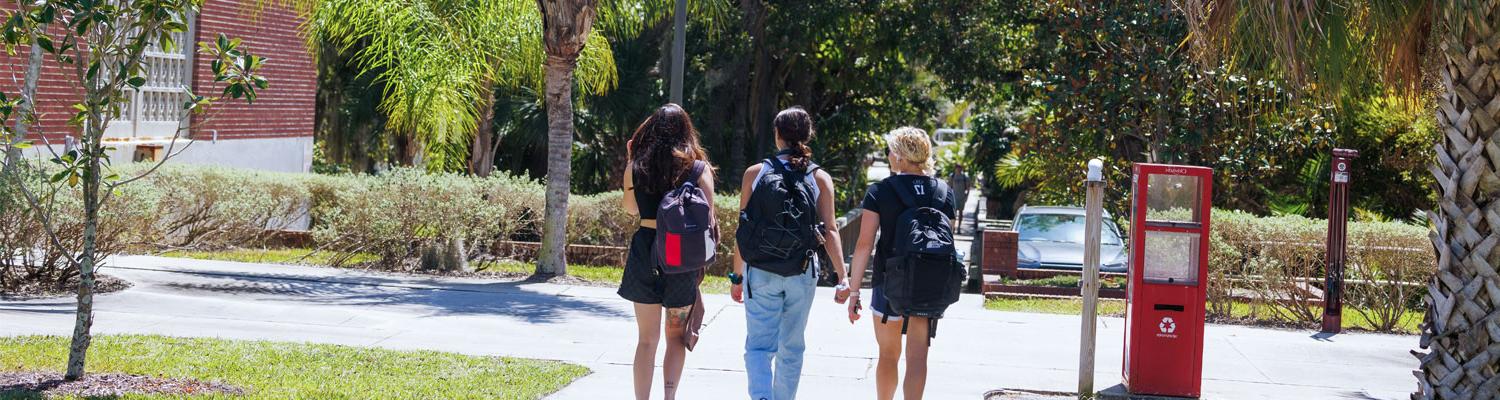 Students Walking